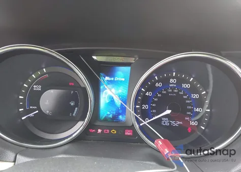 2013 Hyundai Sonata Hybrid Limited z USA, uszkodzony, nr VIN KMHEC4A41DA084654